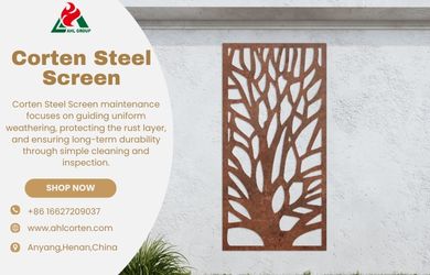 corten steel screen for sale